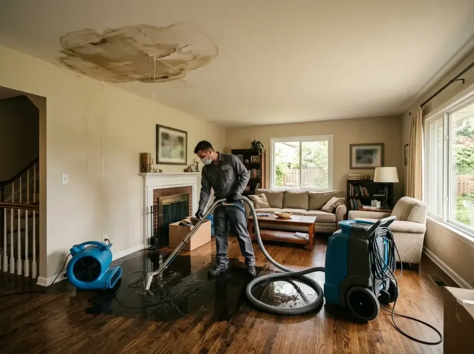 attic-pipe-burst-ceiling-drip-008 — frequently asked questions, Water Damage Restoration & Carpet Care in Lake Royale, NC